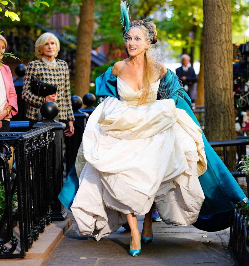 This is the Vivienne Westwood piece Carrie Bradshaw is wearing