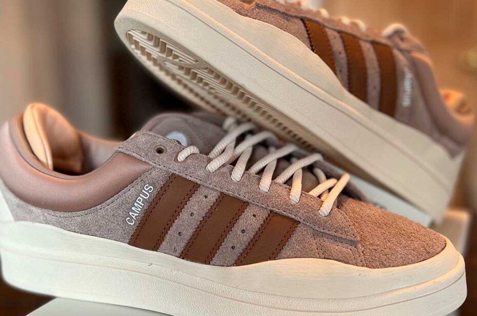First images of the Bad Bunny x adidas Campus Light “Brown”