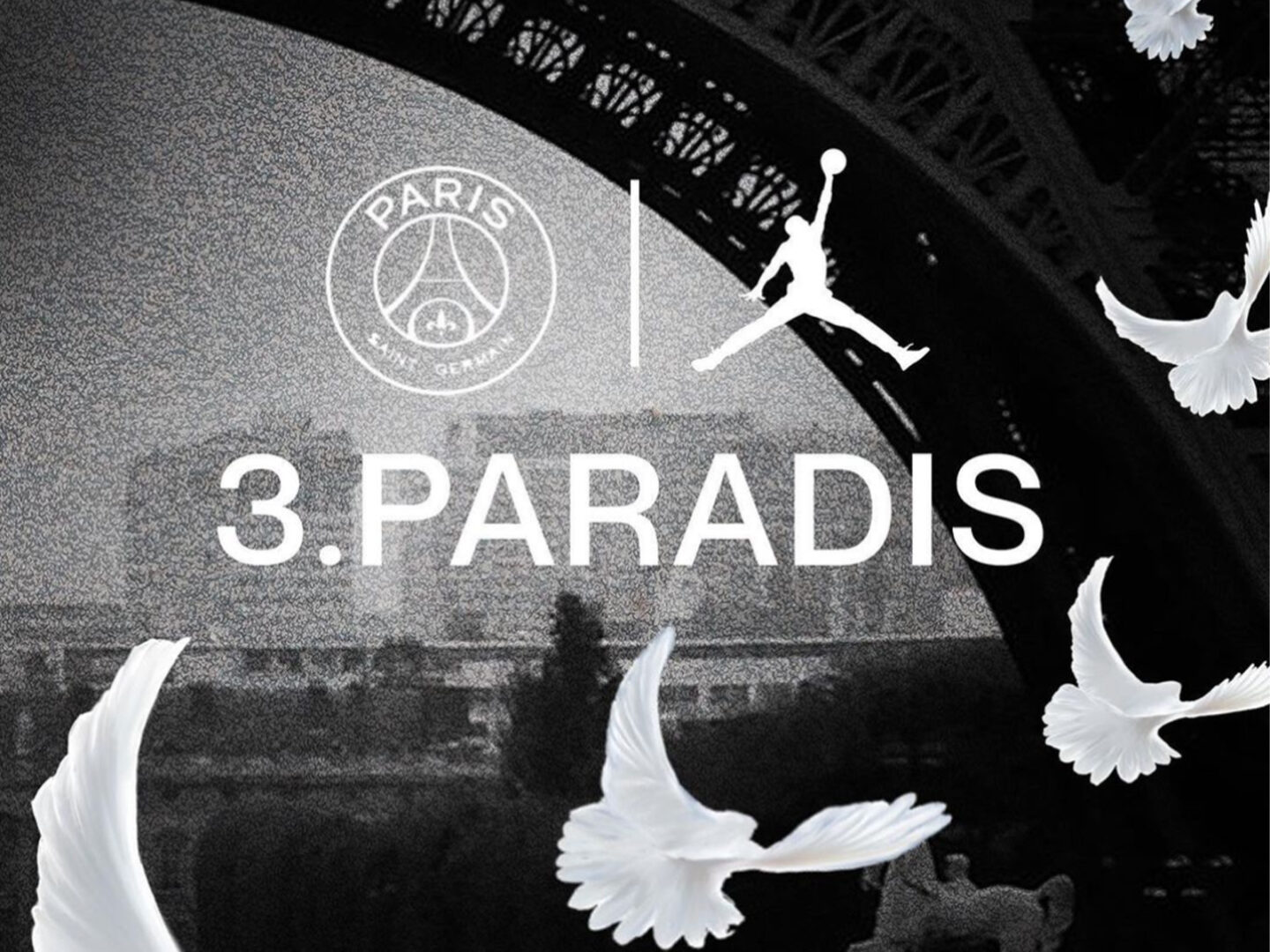 PSG’s second kit via 3.PARADIS
