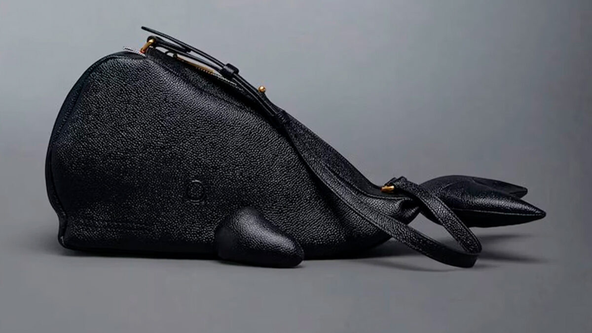 This is Thom Browne's whale bag - HIGHXTAR.