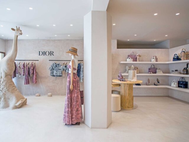 Dior conquers Formentera with its new pop-up store