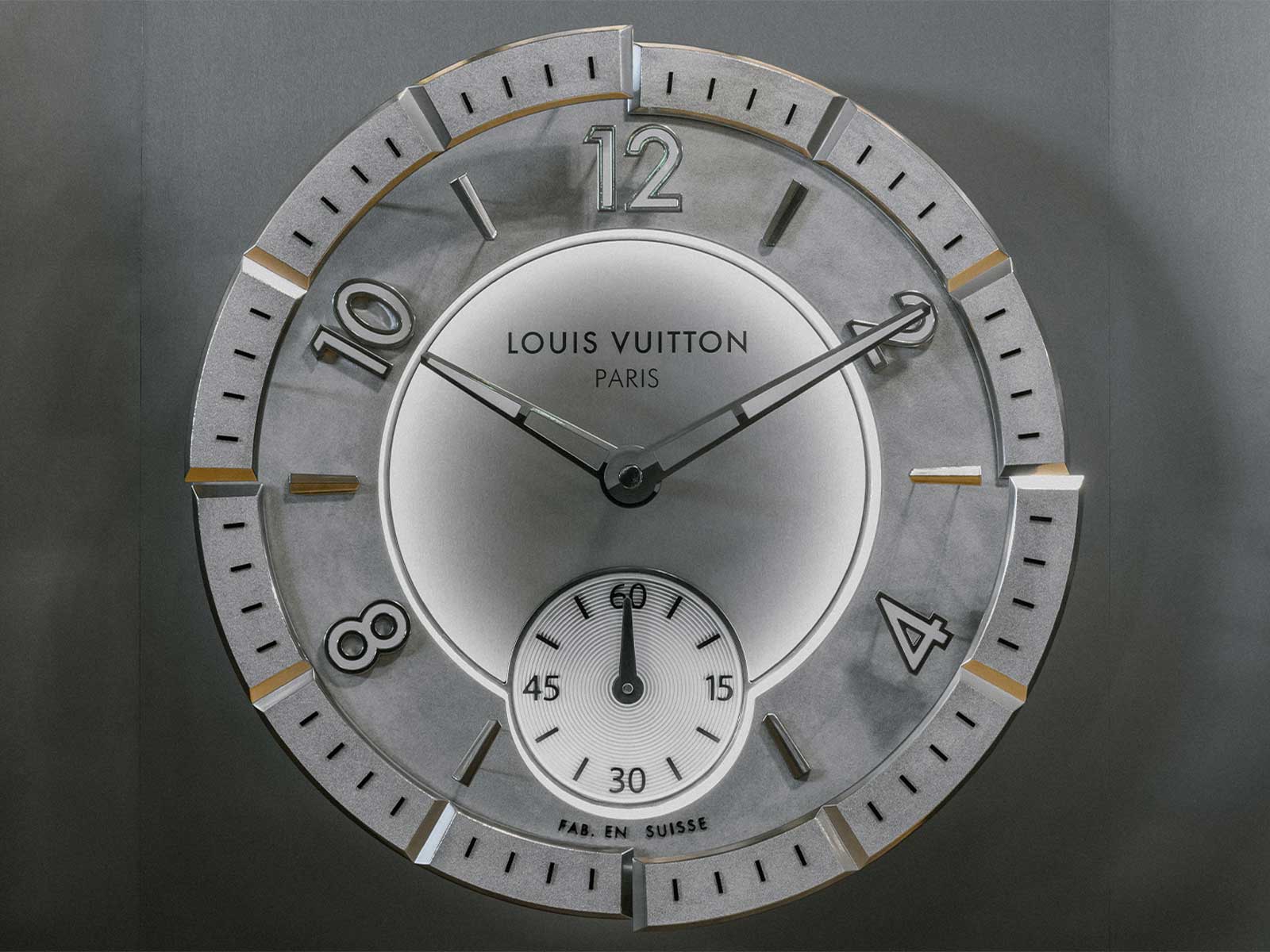 Louis Vuitton Trunk Table Clock