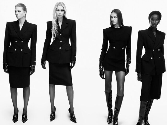 Versace shows its elegant side in FW23 campaign