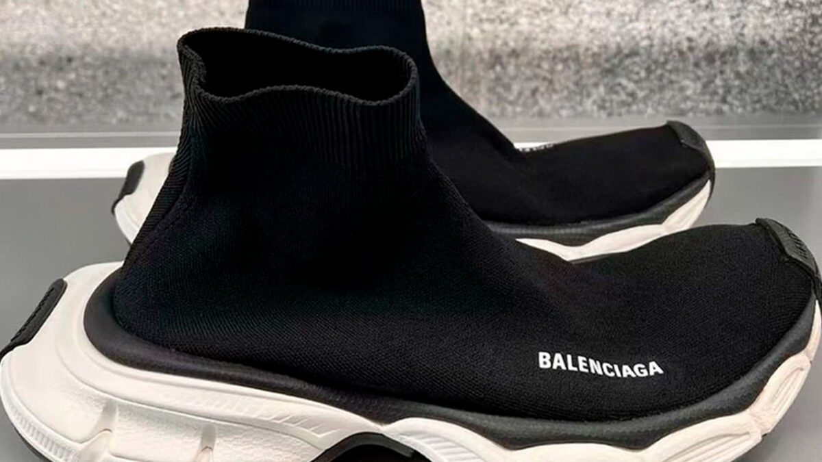 The Balenciaga Speed Trainer has been fused with a 3XL sole unit 