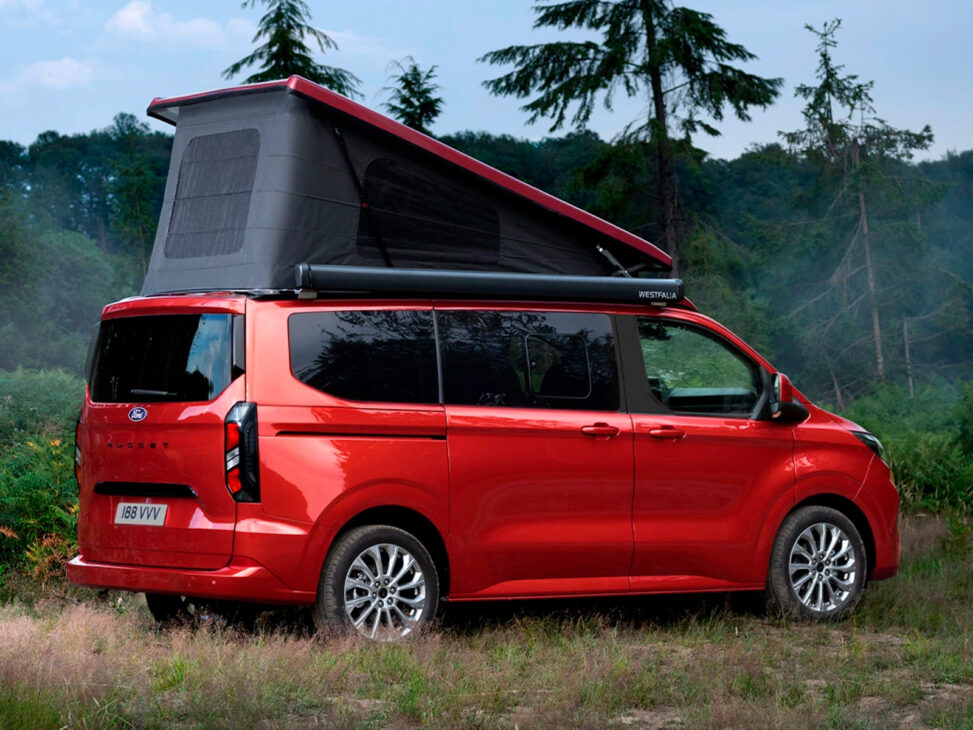 Ford presenta la nueva Transit Custom Nugget para acampar