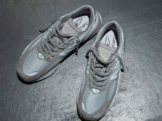 This is the third WTAPS x New Balance 990v6 collaboration 