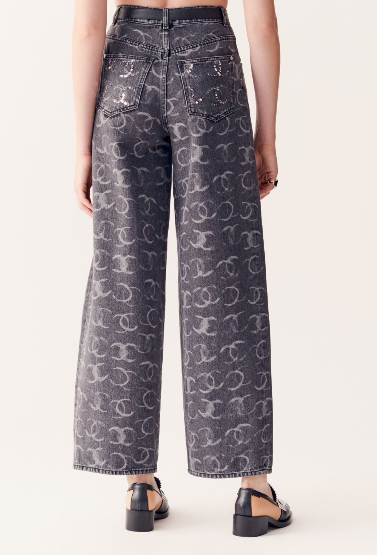 Norma Trouser - Sage Print – Peppermayo US