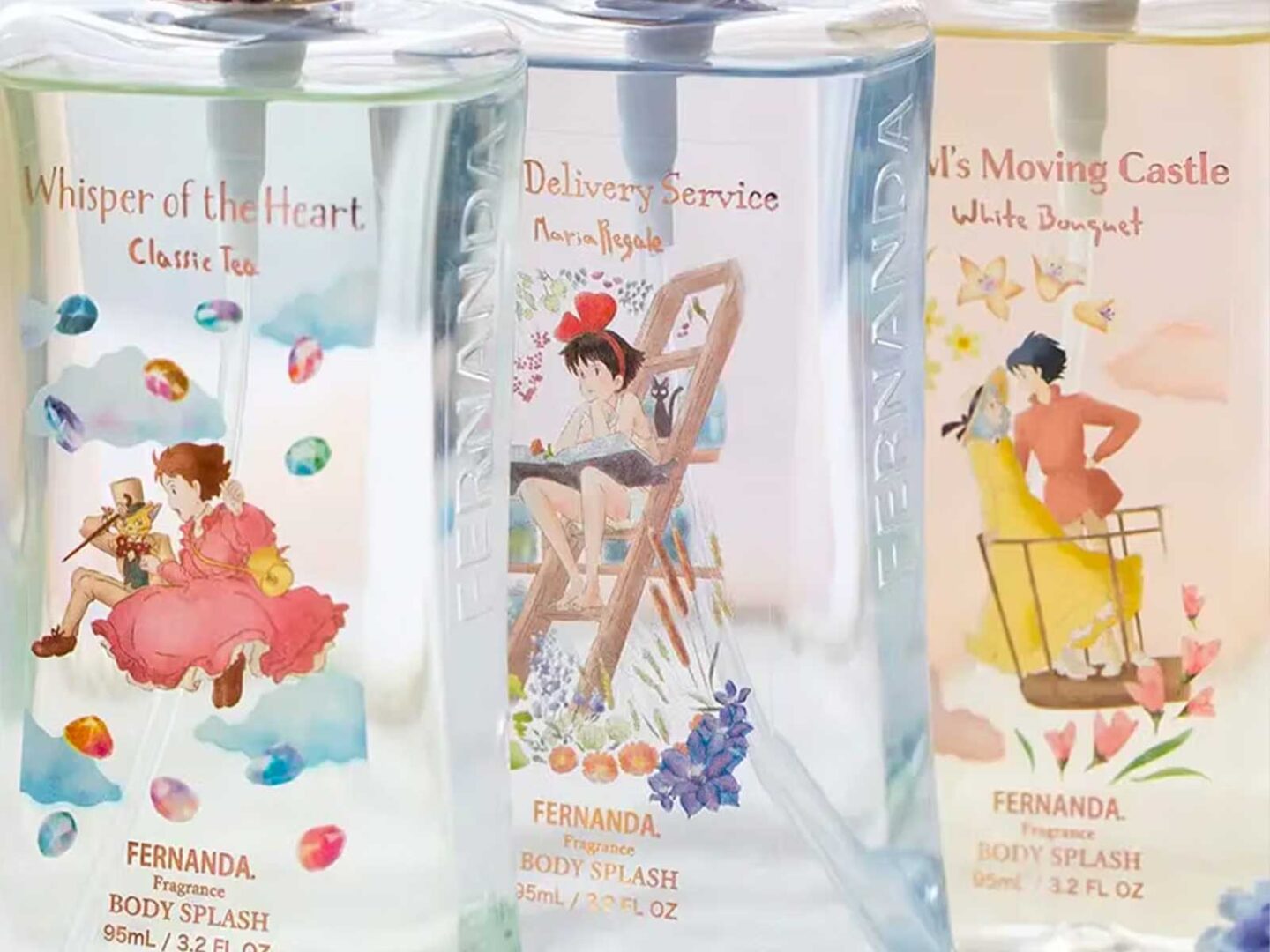 Studio Ghibli: tres perfumes inspirados en las protagonistas de Hayao Miyazaki