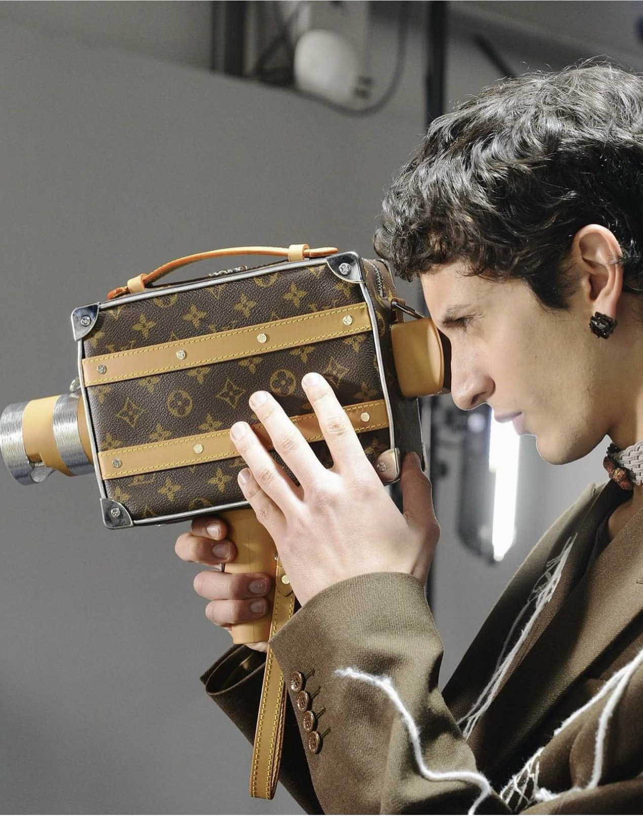 The Louis Vuitton Camera Bag designed by Colm Dillane is indeed a