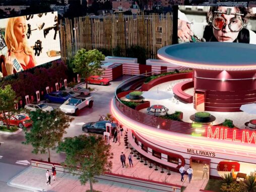 Este es el último proyecto de Elon Musk: el restaurante autocine de Tesla