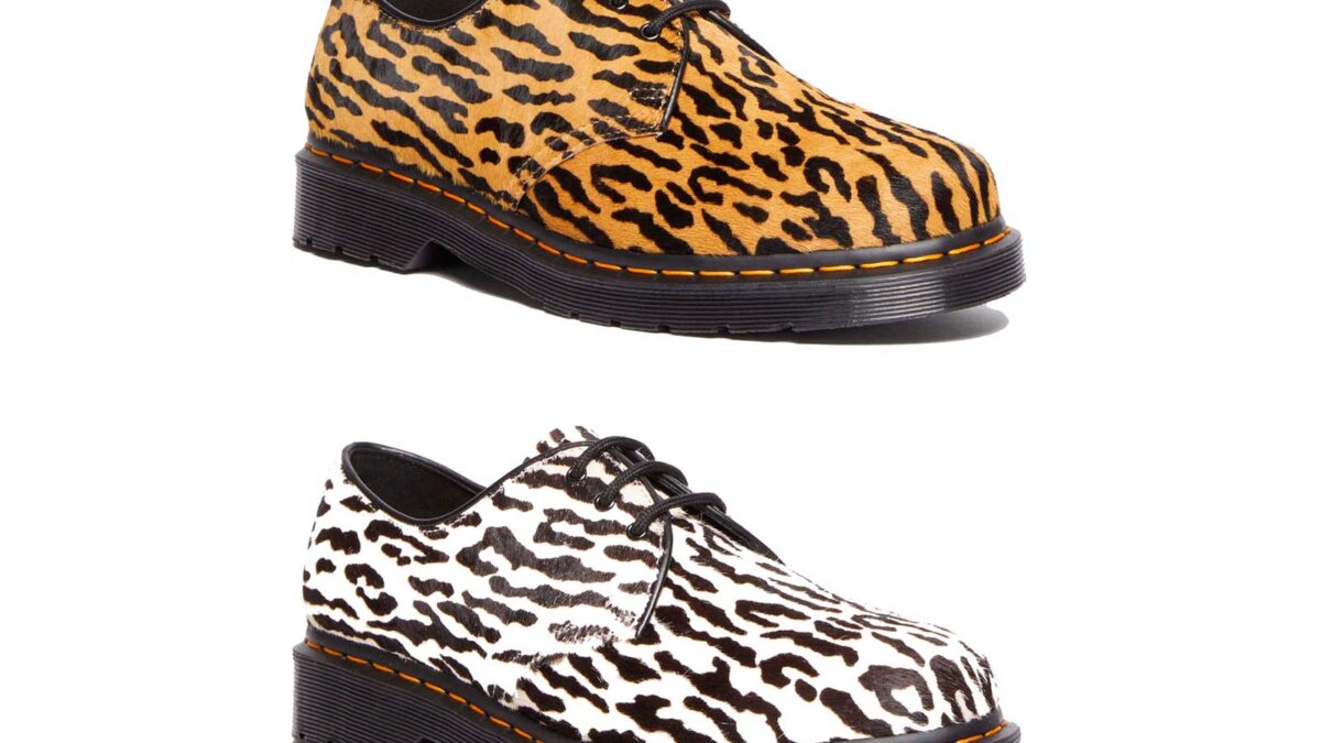 Wacko Maria covers the Dr. Martens 1461 classics in animal