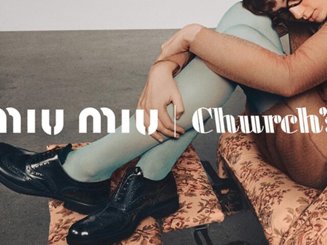 Miu Miu and Church’s team up for ultimate formality