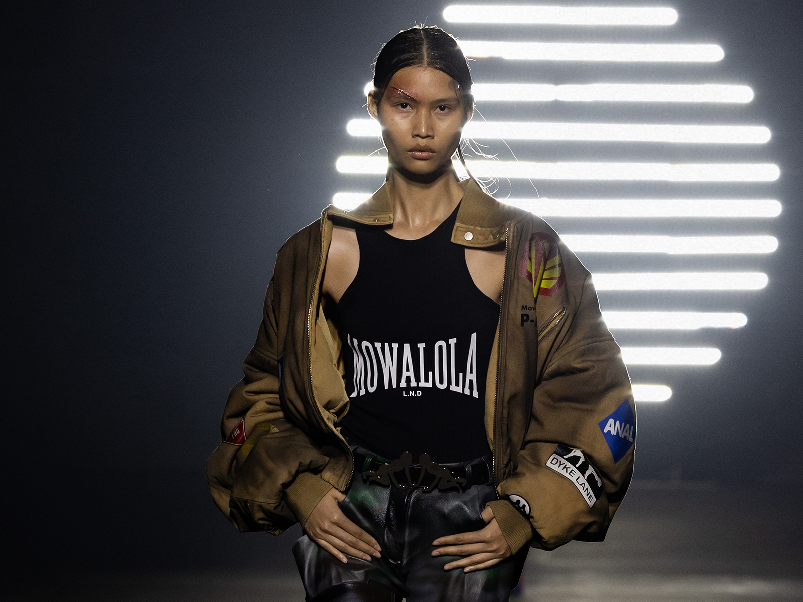 Mowalola crashes for the love of art at London Fashion Week