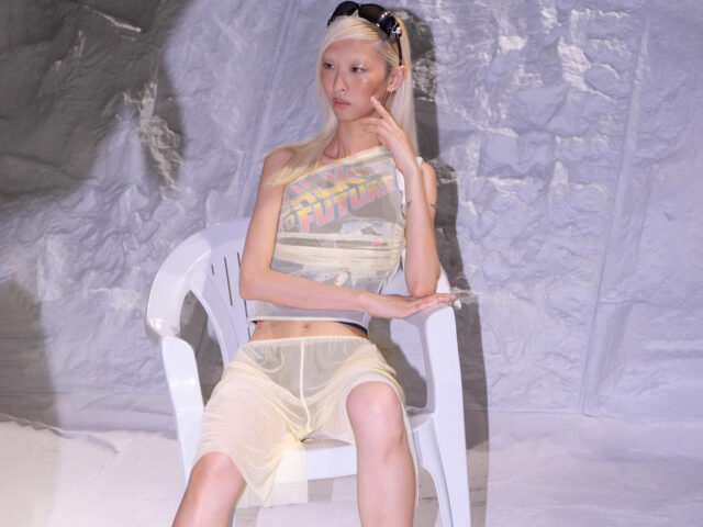 Ancuta Sarca surprises again at London Fashion Week