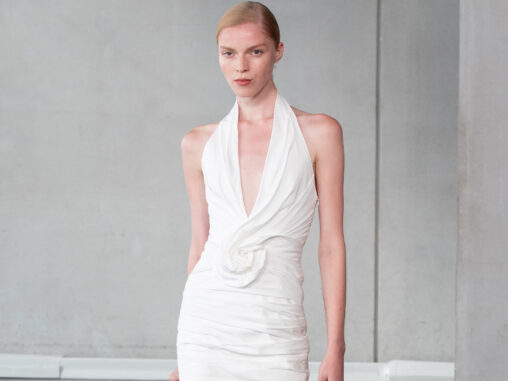 The Carolina Herrera woman defies notions of simplicity in her SS24 collection.