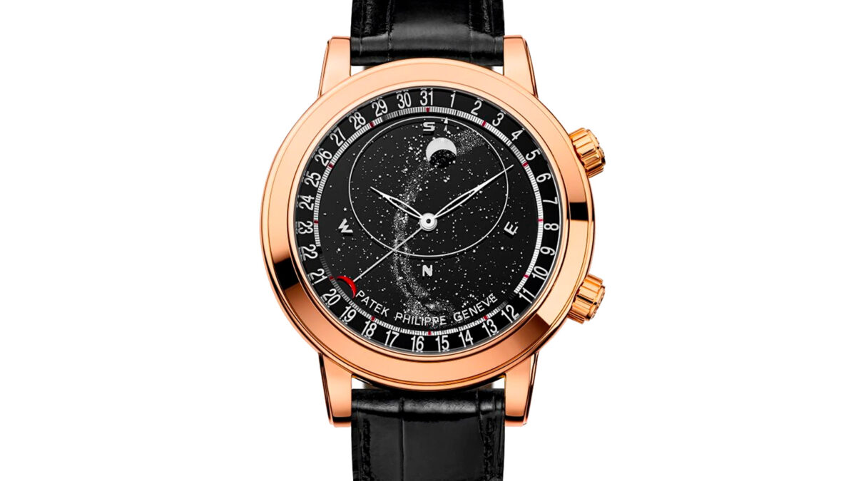 This is the Patek Philippe Grand Complication Celestial in rose gold ...