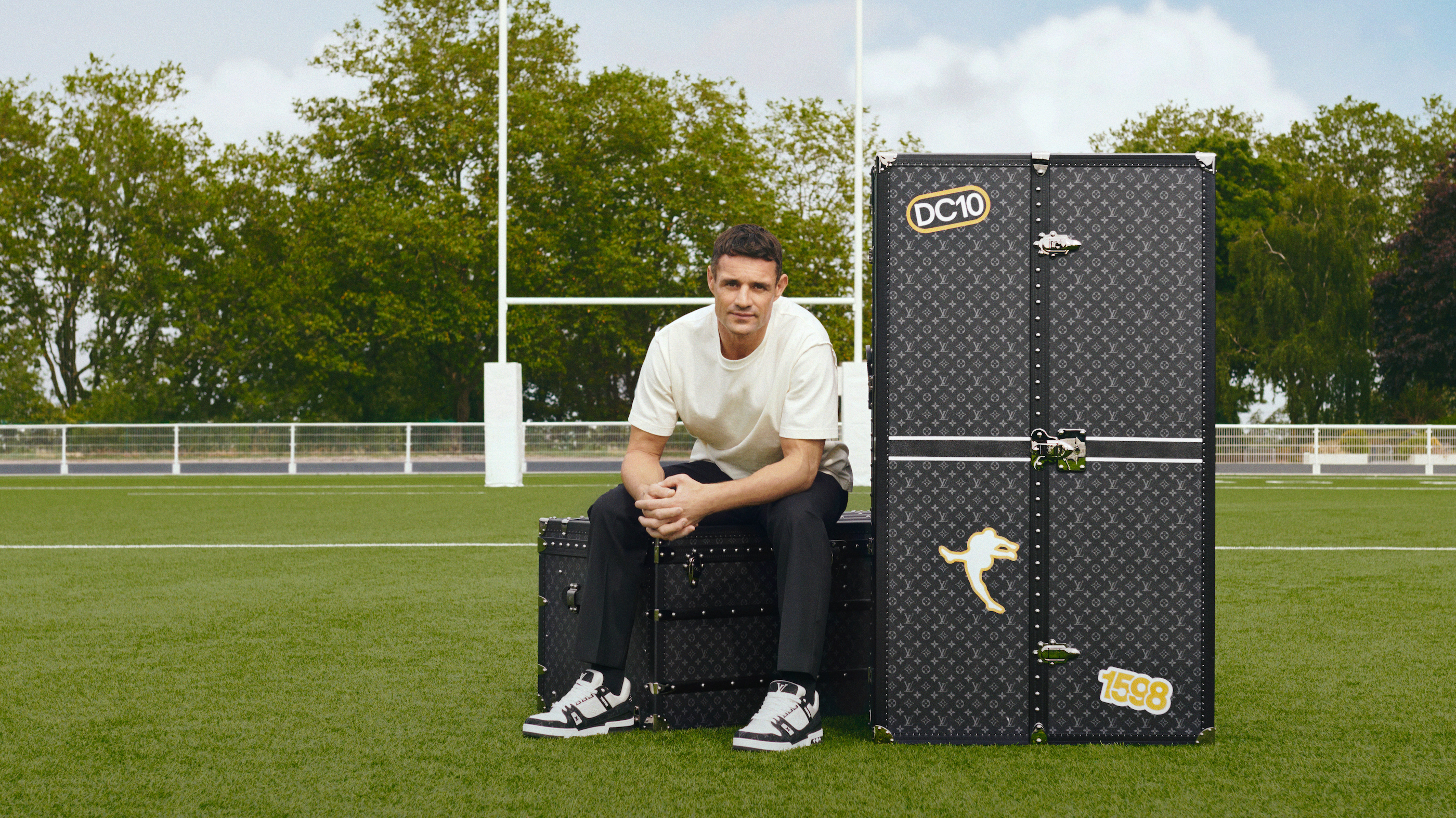 Louis Vuitton teams up with Dan Carter to unveil first collaborative trunk  - HIGHXTAR.