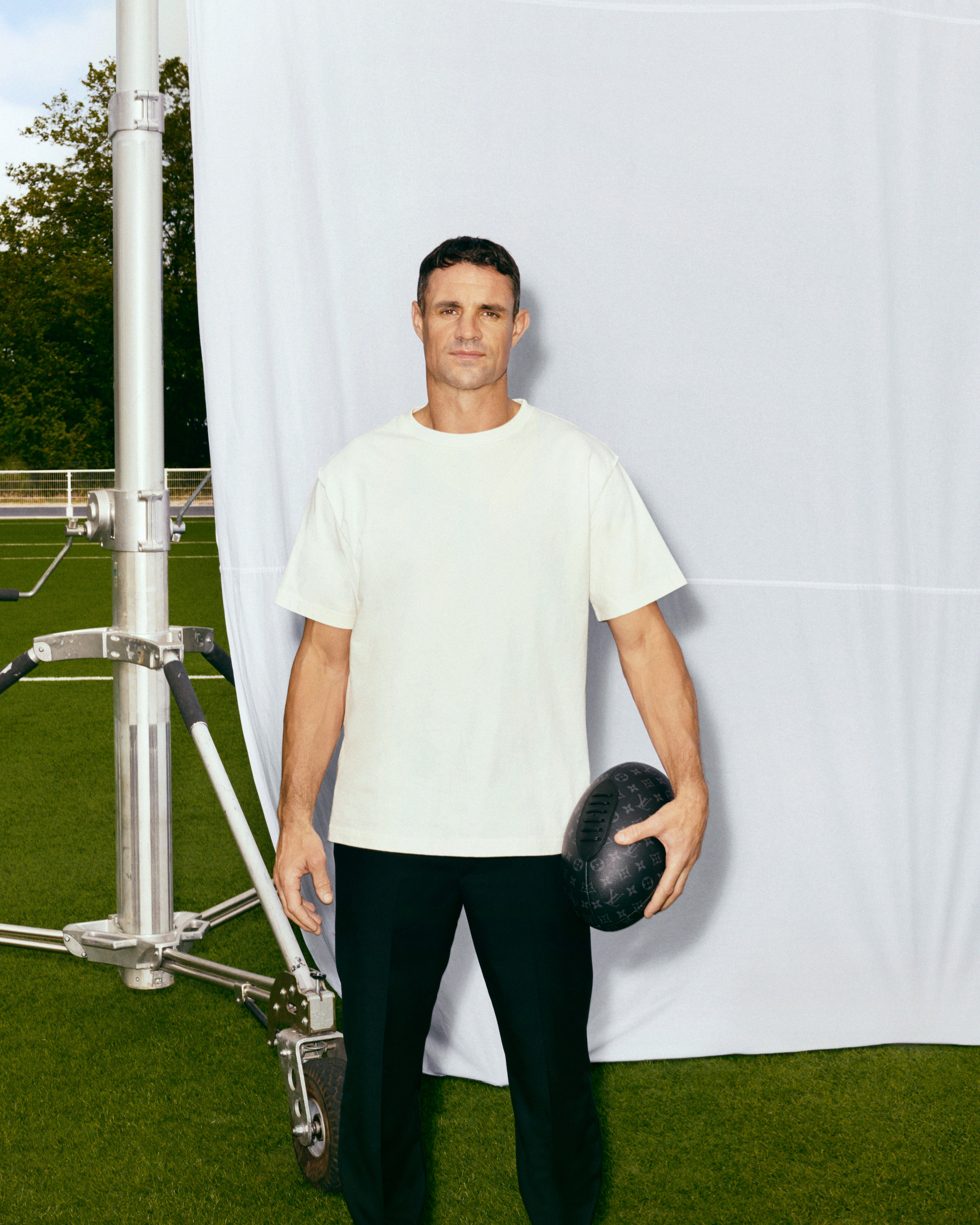 Dan Carter - Partnering with @louisvuitton was a dream in itself. Getting  to create something so iconic with them in celebration of my sport, was  beyond. My Louis Vuitton Rugby Ball was