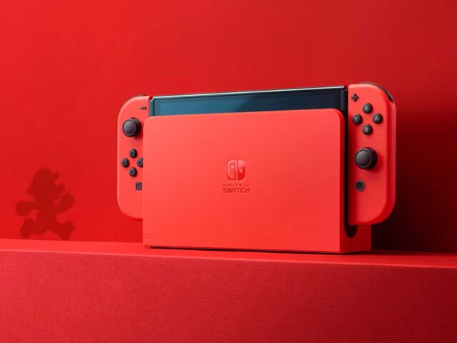 The new Nintendo Switch OLED Mario Red Edition looks like this