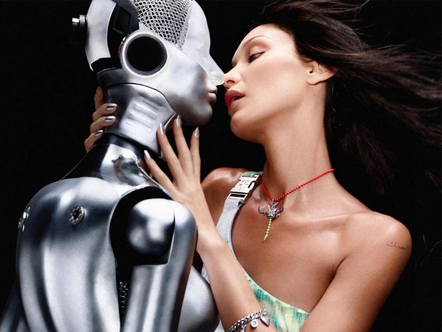 Bella Hadid’s love affair with A.I. for Heaven