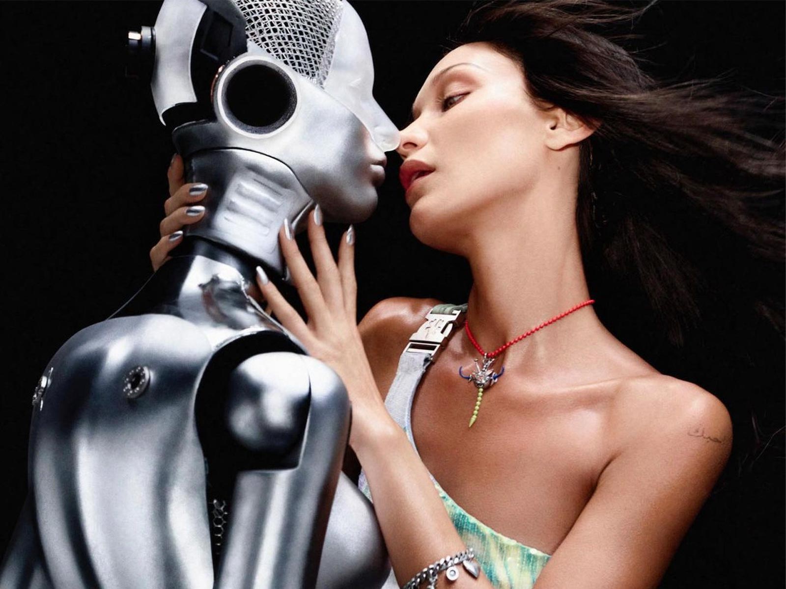 Bella Hadid's love affair with A.I. for Heaven - HIGHXTAR.