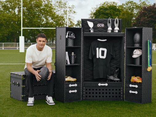 Louis Vuitton teams up with Dan Carter to unveil first collaborative trunk