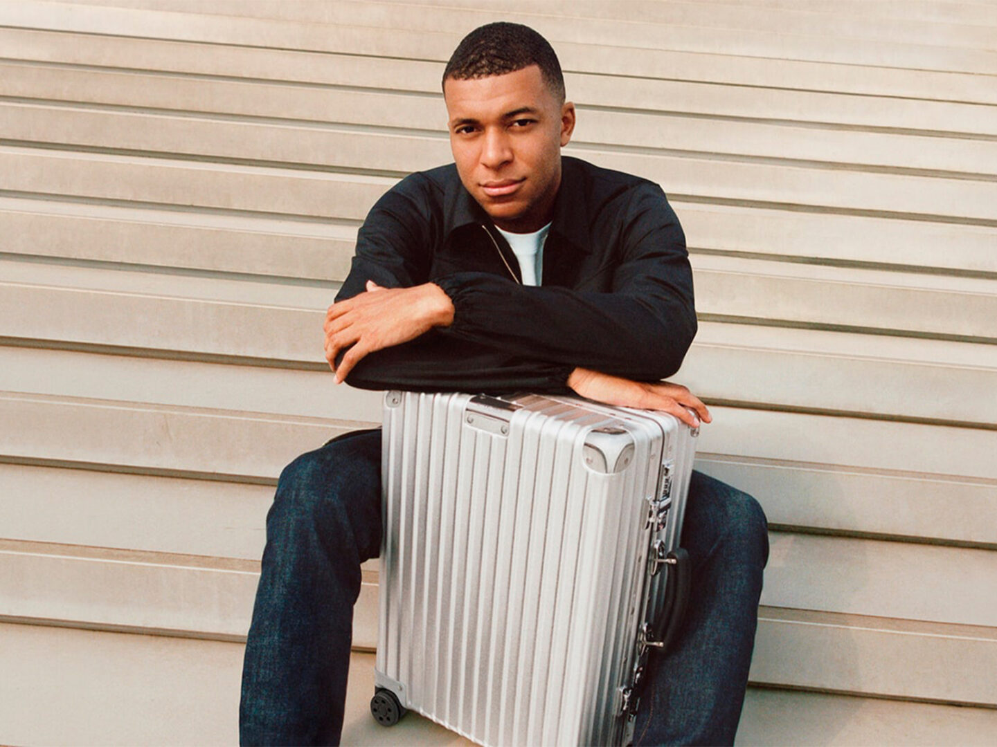 RIMOWA brings together Mbappé, Hamilton and Rosé in latest campaign
