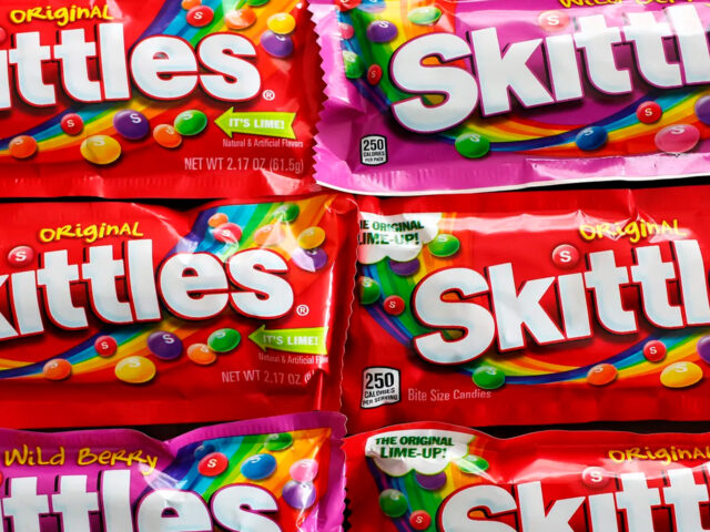 California to ban the sale of Skittles