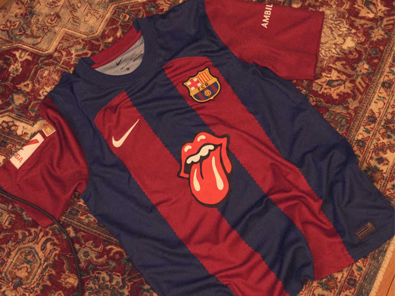 Barcelona to wear Rolling Stones shirt for El Clasico match against Real  Madrid