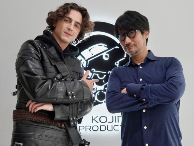 Possible collaboration? Timothée Chalamet has met with game designer Hideo Kojima