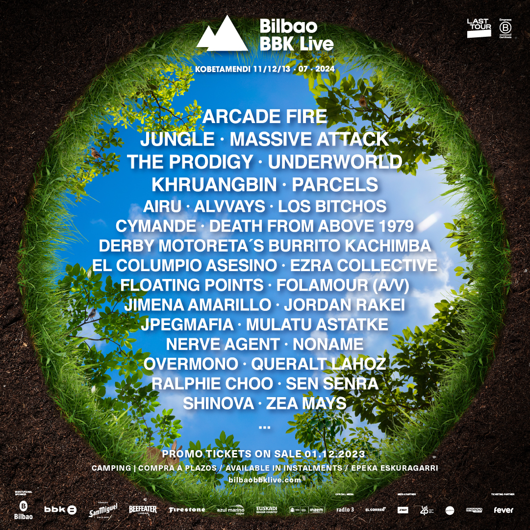These are the first confirmed artists for Bilbao BBK Live 2024 - HIGHXTAR.
