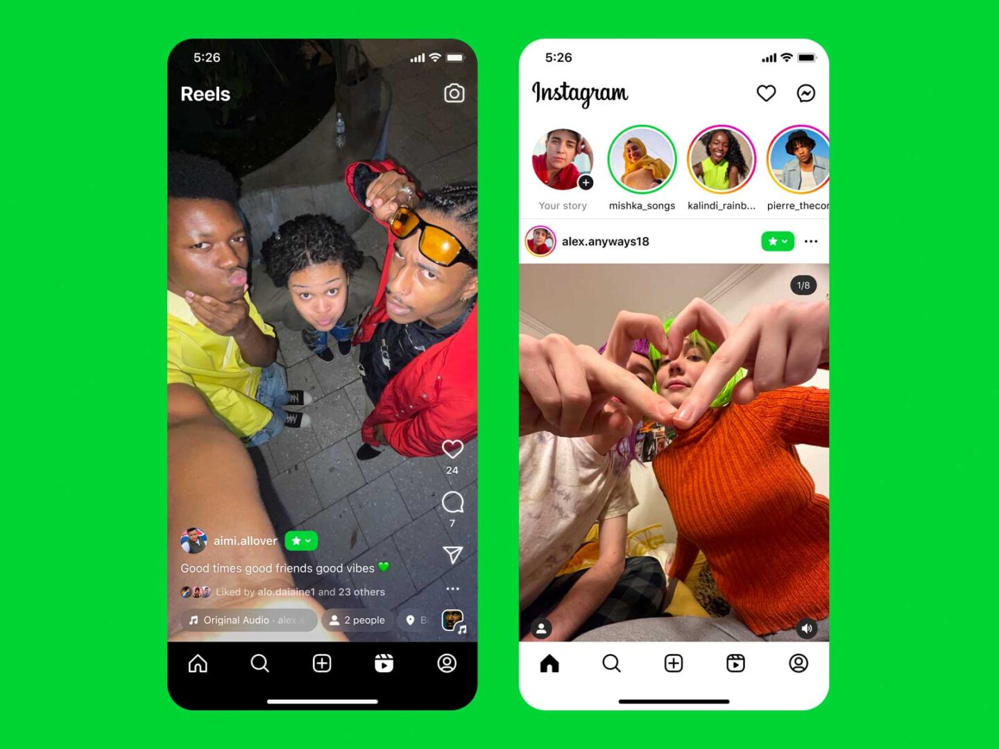 Instagram lanza la opción de Mejores Amigos para Feed y Reels