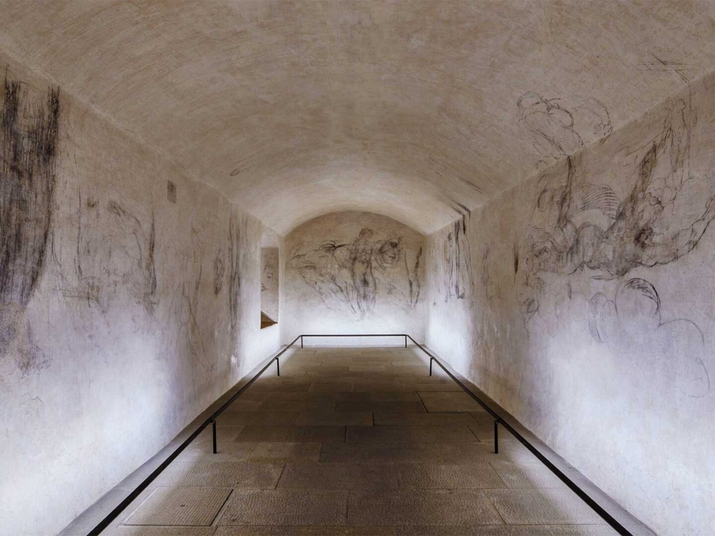 La «sala secreta» del artista Miguel Ángel se abre al público