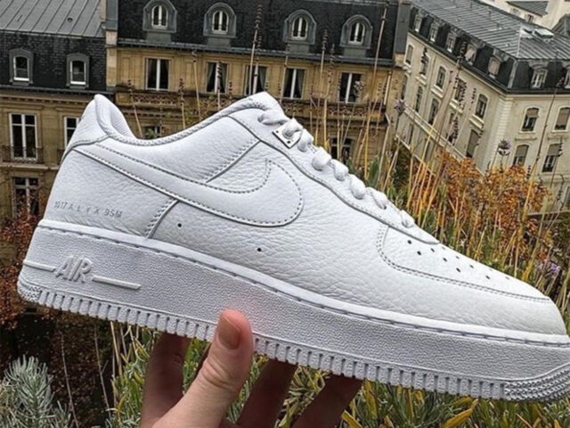 First official images of the 1017 ALYX 9SM Nike Air Force 1 Low