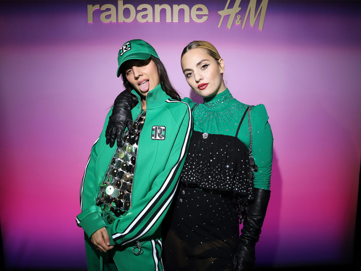 This is how the rabanne H&M collection was celebrated in Madrid
