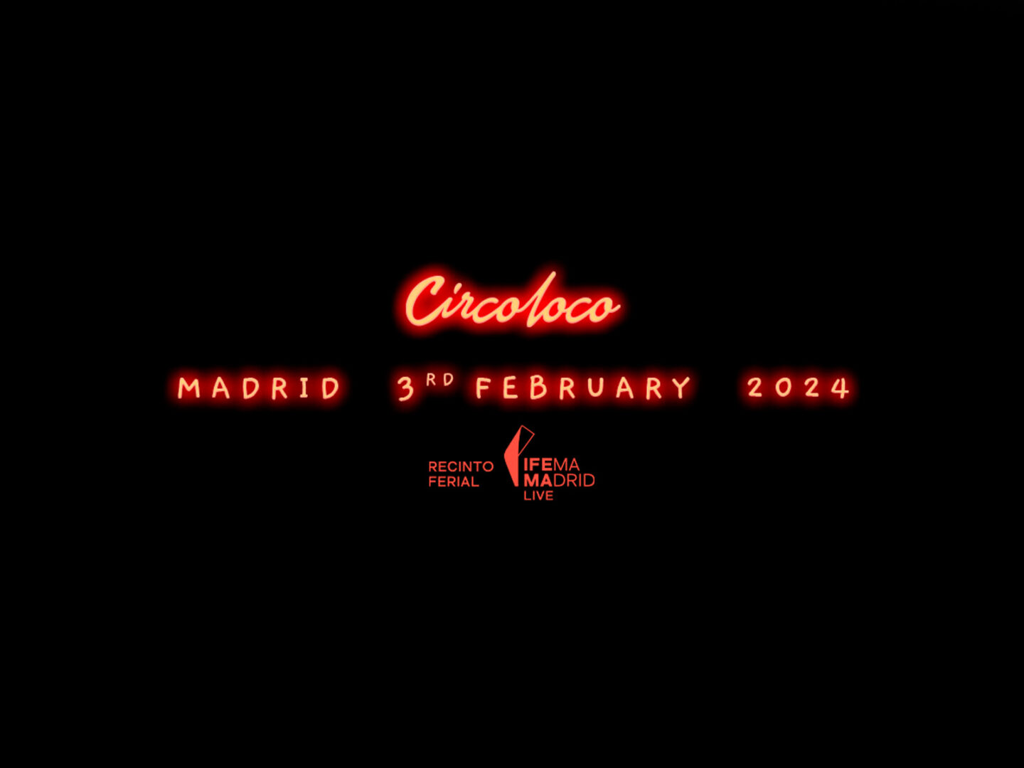 CIRCOLOCO vuelve a Madrid y este es su cartel