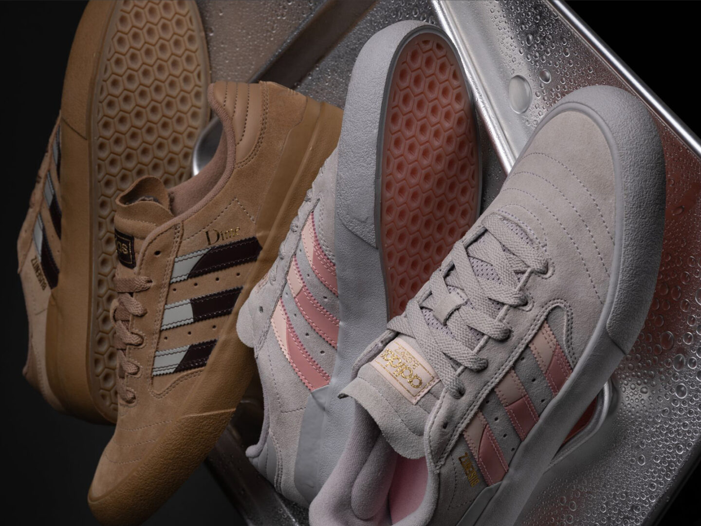 Check out the adidas Skateboarding Busenitz Vulc II and Dime