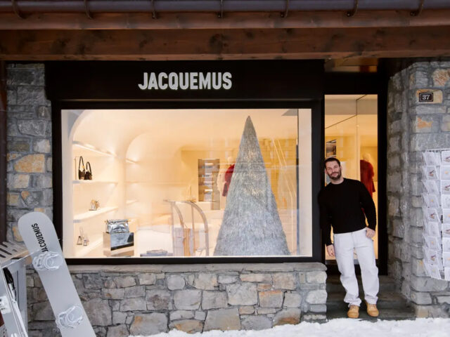 Jacquemus opens its first mountain store in the French Alps
