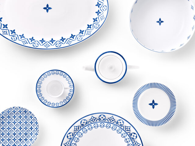 Subtle and delicate: this is Louis Vuitton’s first tableware