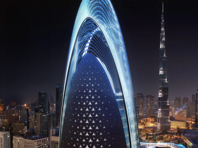 Todo sobre la torre residencial que Mercedes-Benz está construyendo en Dubai