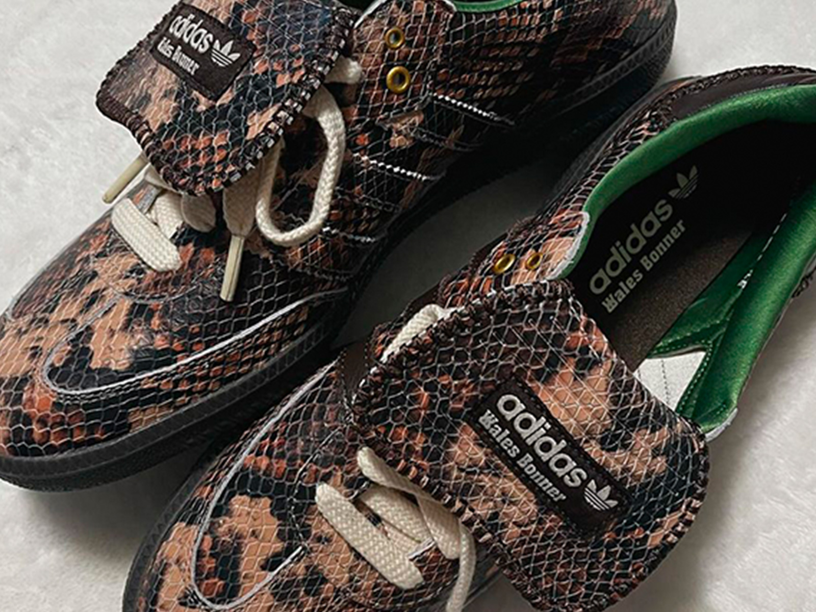 Wales Bonner's adidas Samba 'Python' first look revealed - HIGHXTAR.