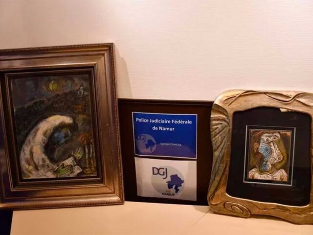 Belgian police recover stolen works by Picasso and Chagall