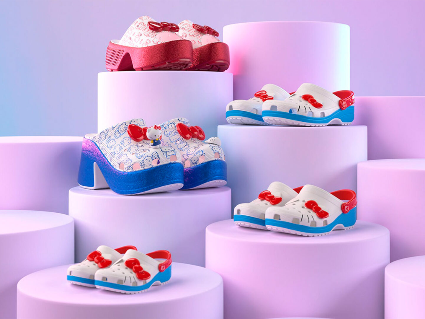 Hello Kitty y Crocs añaden nuevos estilos a su colaboración