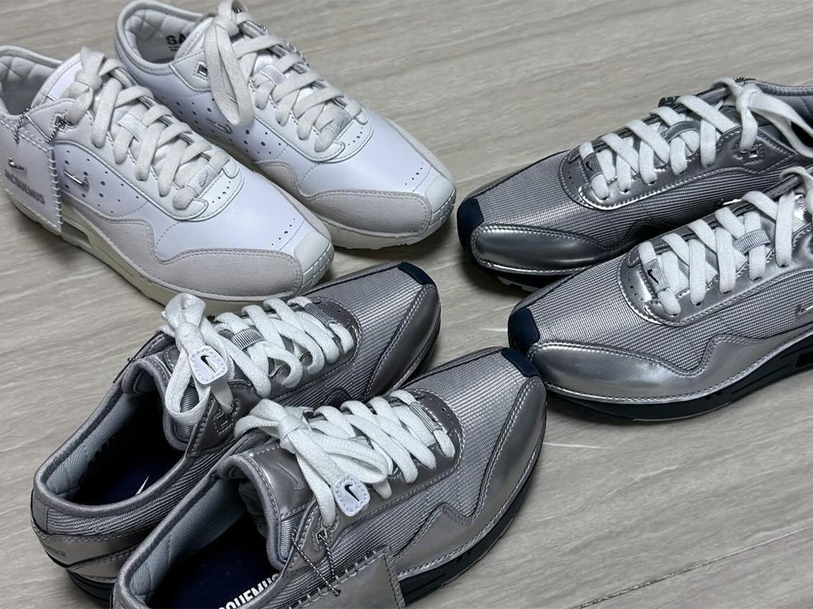 8/31終了！ナイキ× JACQUEMUS Air Max 1 SP 23.5 Jacquemus Nike Air Max 1 '86 - 2024 Release Info | SneakerNews.com