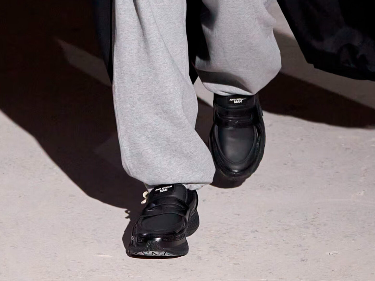 Junya Watanabe x New Balance make their PFW debut with the ‘1906 Loafers’