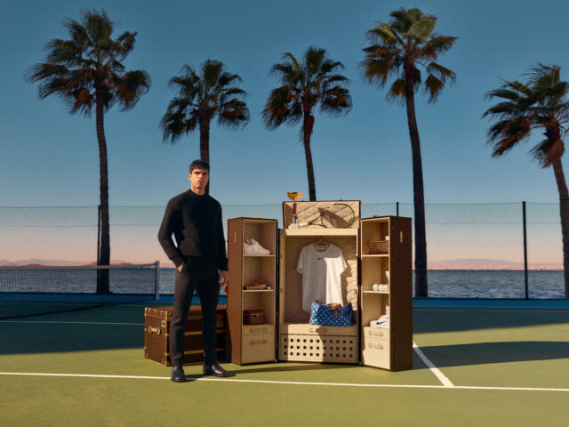 Louis Vuitton and Carlos Alcaraz create an unique trunk