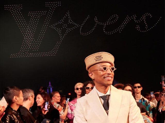 Pharrell’s LVers collection arrives in stores and Louis Vuitton celebrates