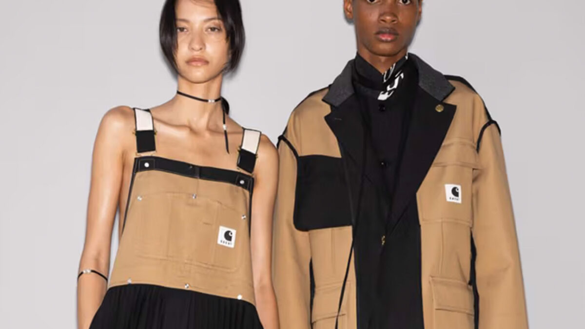 sacai x Carhartt update workwear-inspired tailoring collection