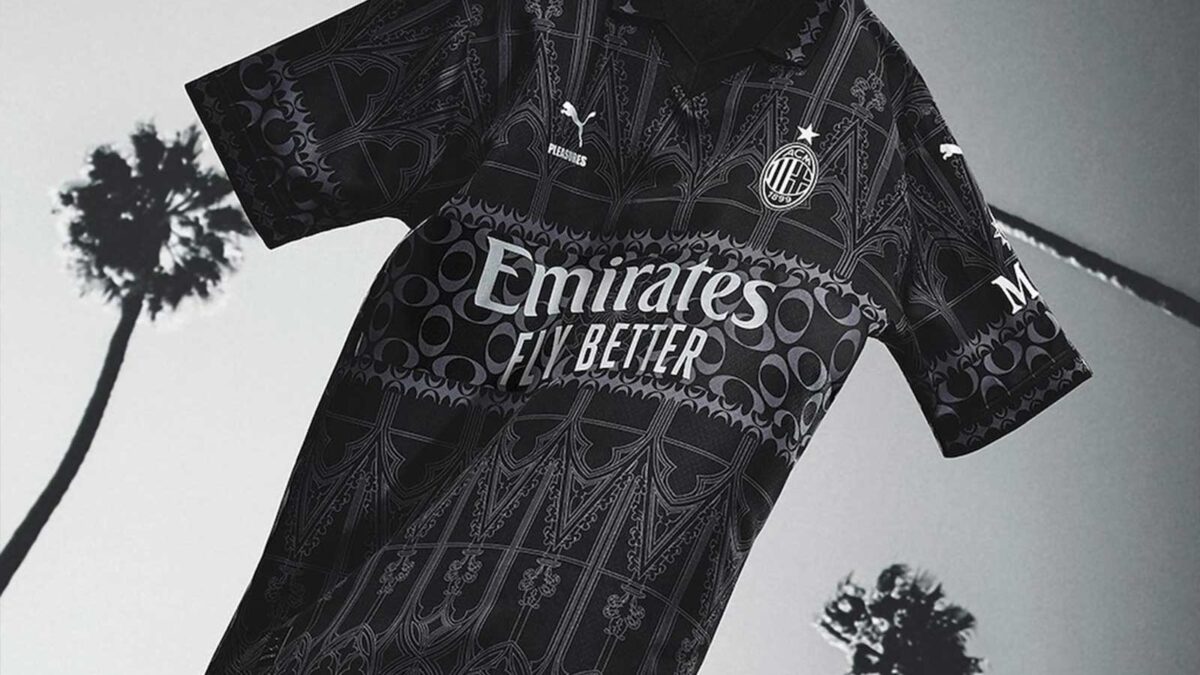 PLEASURES and Puma unveil AC Milan's fourth uniform - HIGHXTAR.
