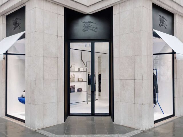 Burberry opens doors to new Paris store
